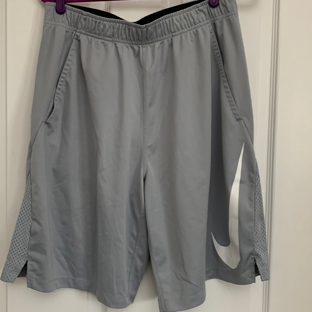 Gray Nike shorts